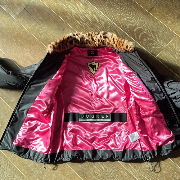 NWOT Bogner Snow Jacket w/ rabbit fur collar - Picture 7 of 11